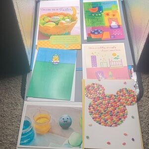 6ct Easter Themed Greeting Cards with Envelopes